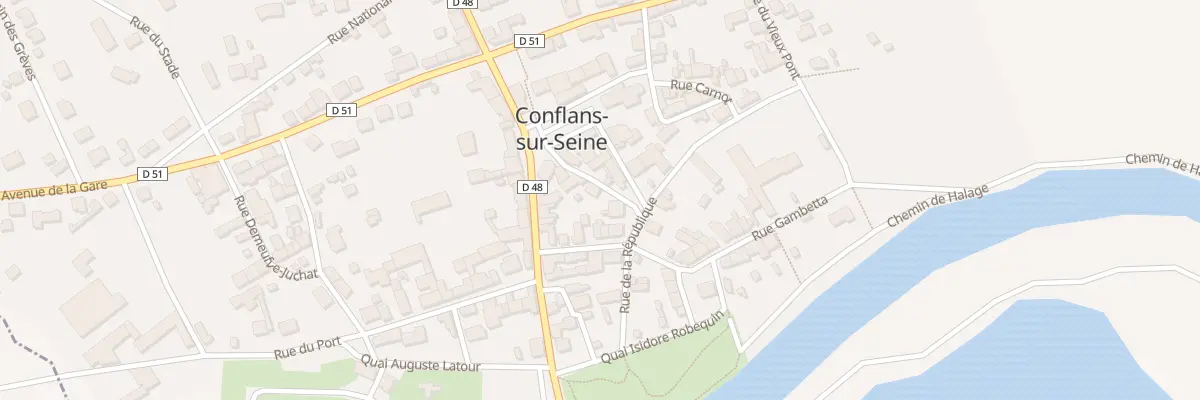 Plan du 6 Petite Rue Naubert à Conflans-sur-Seine