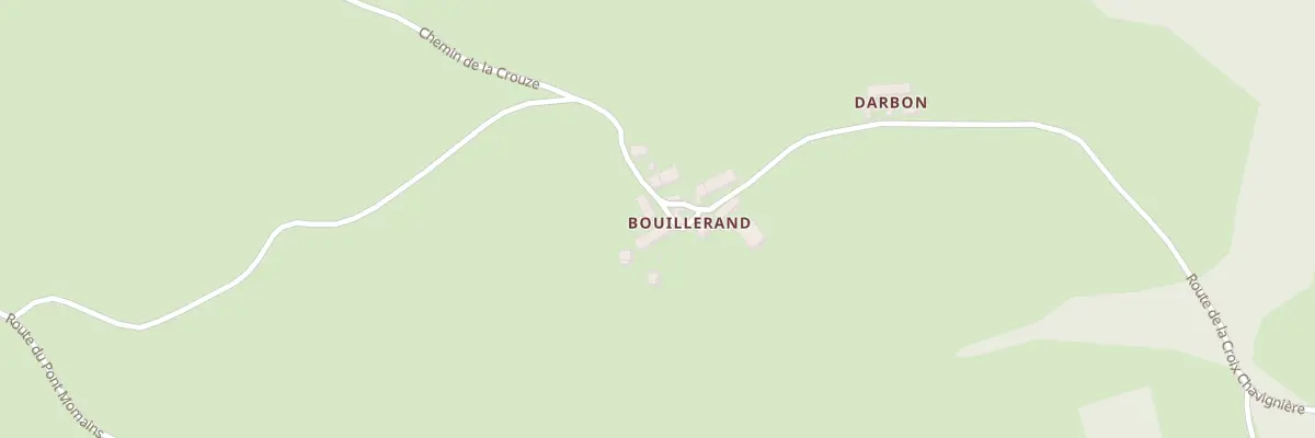 Plan du 5234 Bouillerand au Breuil