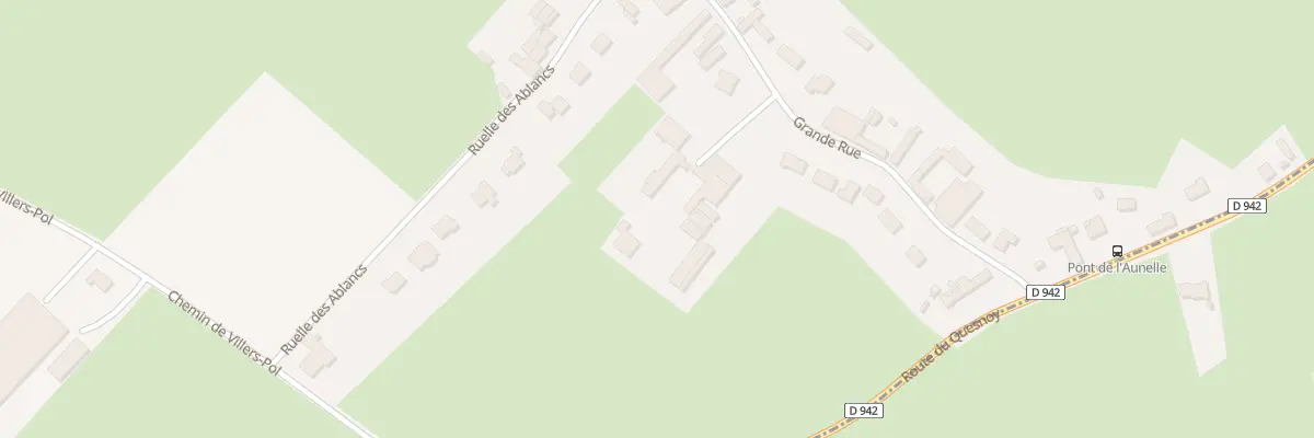 Plan du 8 Rue Grande Rue à Frasnoy