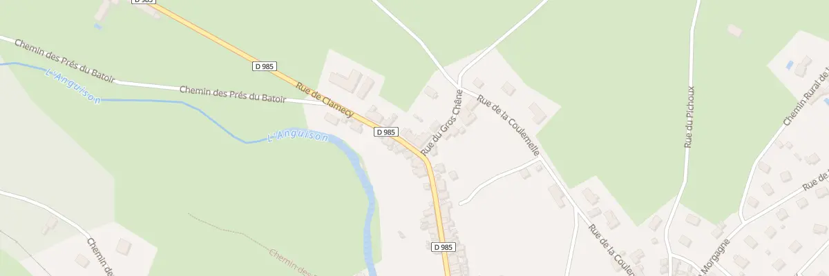 Plan du 38 Rue de Clamecy à Corbigny