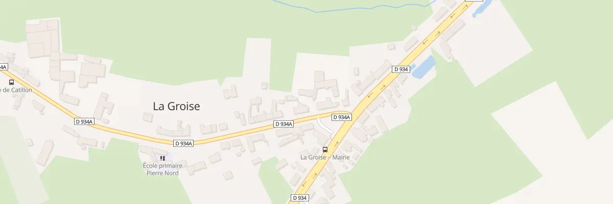 Plan du 8 Rue de Catillon à La Groise