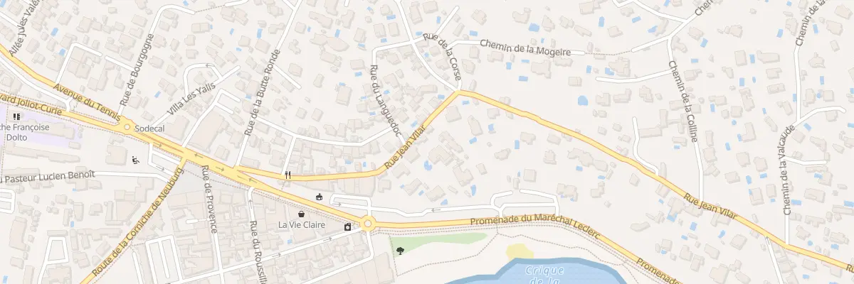Plan du 79 Rue Jean Vilar à Sète