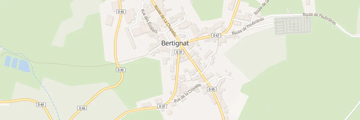 Plan du 5273 Le Bourg à Bertignat