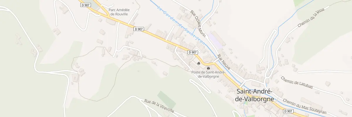 Plan du 5061 Le Village Ouest à Saint-André-de-Valborgne