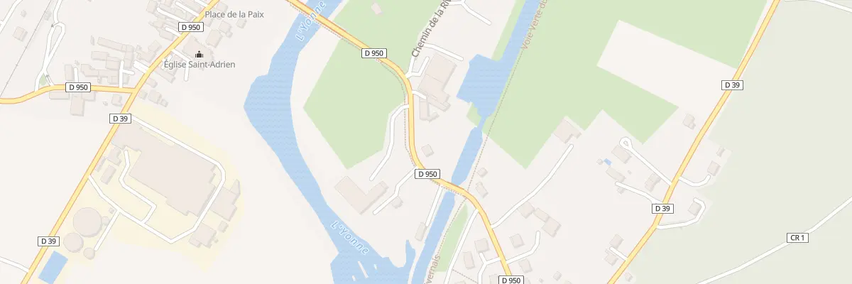 Plan du 8 Rue René Henry à Mailly-la-Ville