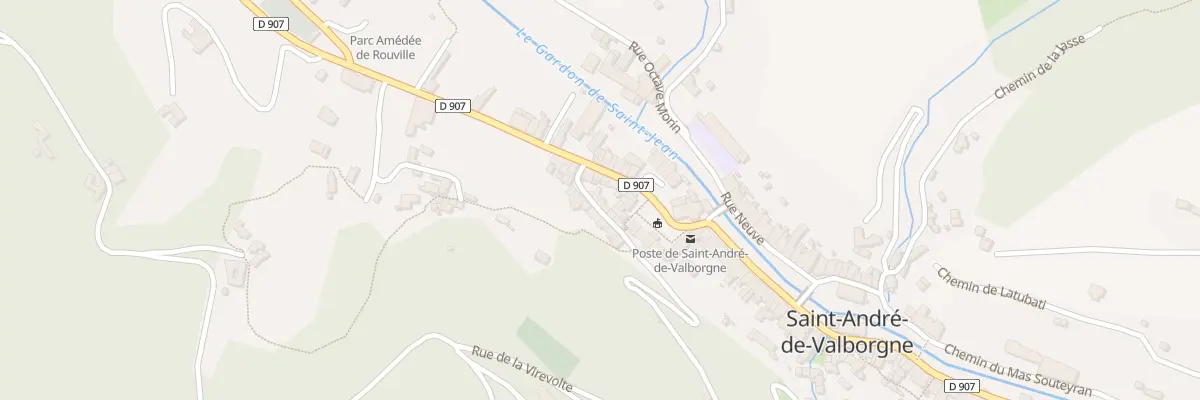 Plan du 5029 Le Village Ouest à Saint-André-de-Valborgne