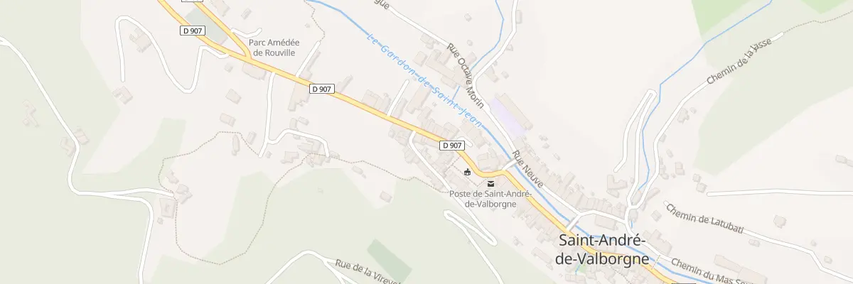 Plan du 5031 Le Village Ouest à Saint-André-de-Valborgne