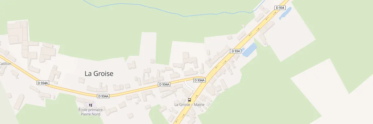 Plan du 6 Rue de Catillon à La Groise