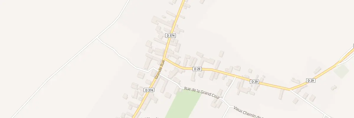 Plan du 23 Gr Grande Rue à Villadin