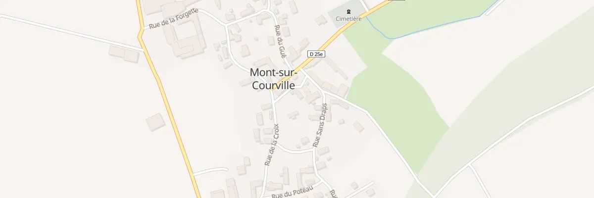 Plan du 2 Rue de l’Eglise à Mont-sur-Courville