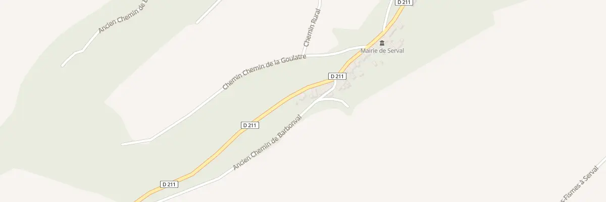 Plan du 22 Rue de la Goulatre à Serval