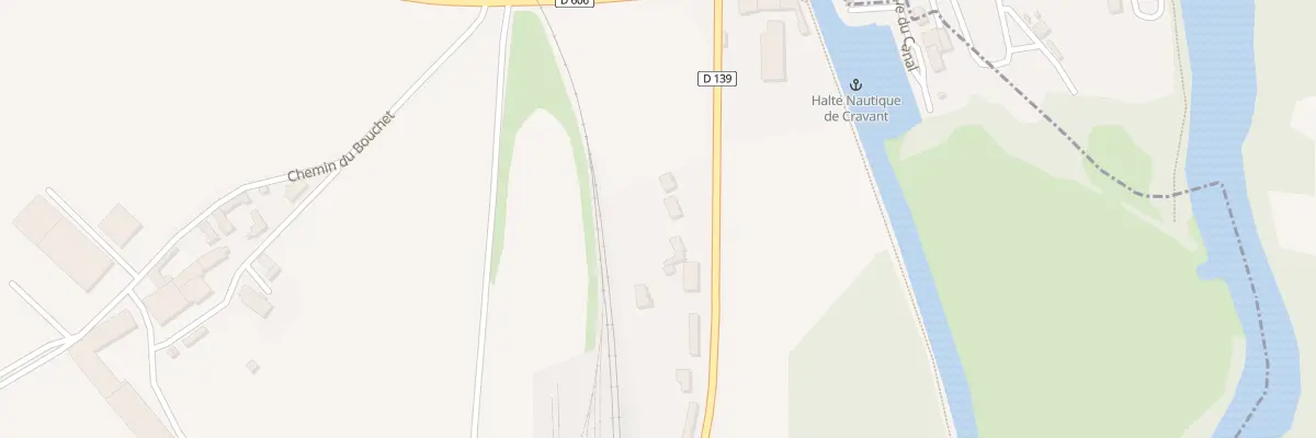 Plan du 9002 Av de la Gare à Bazarnes