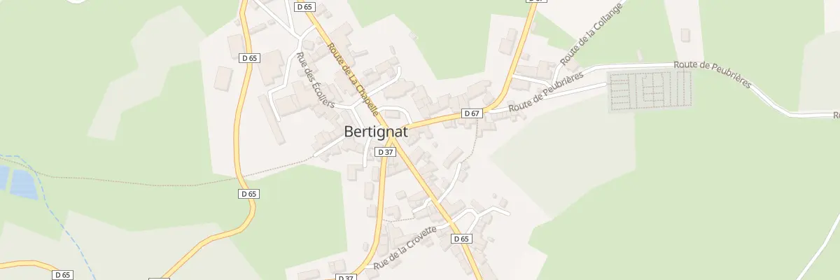 Plan du 5212 Le Bourg à Bertignat