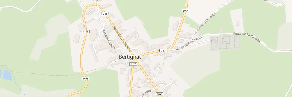 Plan du 5240 Le Bourg à Bertignat