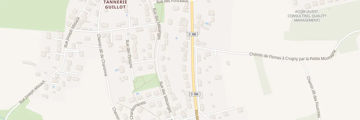 Plan du 48 Rte d’Epernay à Fismes
