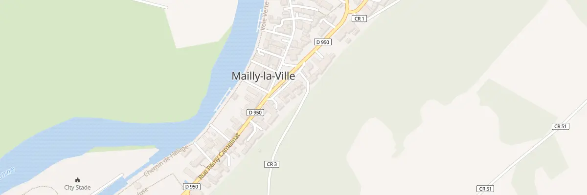 Plan du 3 Pl Joublot à Mailly-la-Ville