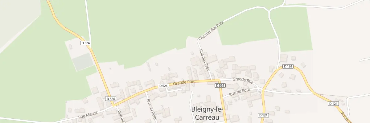 Plan du 26 Gr Grande Rue à Bleigny-le-Carreau
