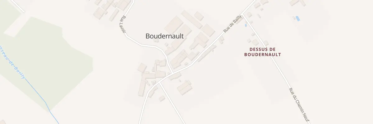 Plan du 363 Boudernault à Champlost