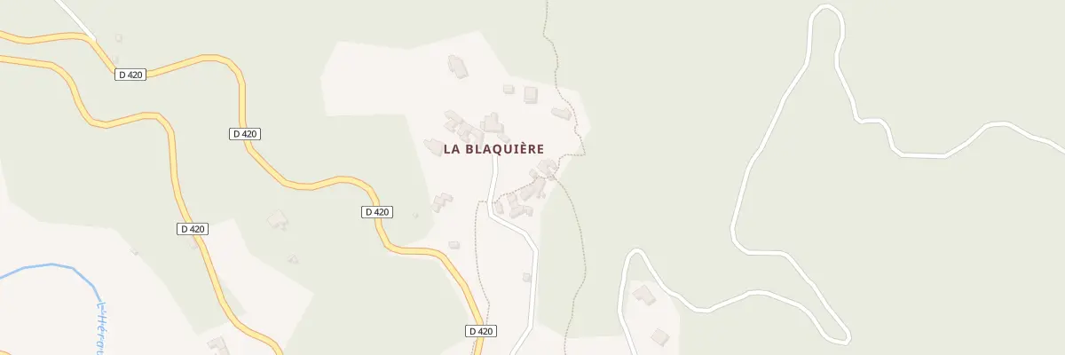 Plan du 5291 La Blaquiere à Saint-André-de-Majencoules