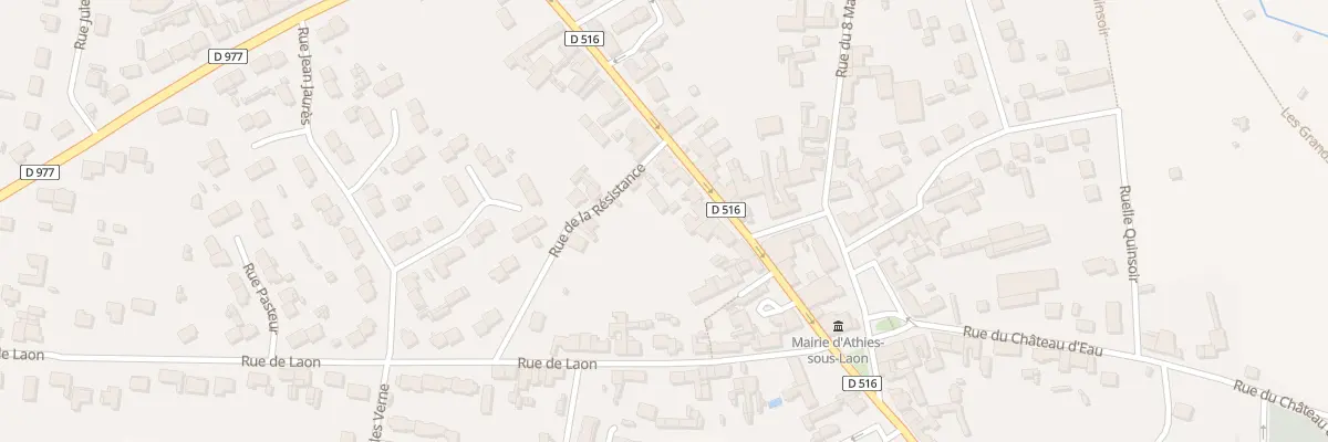 Plan du 30 Rue des Ecoles à Athies-sous-Laon