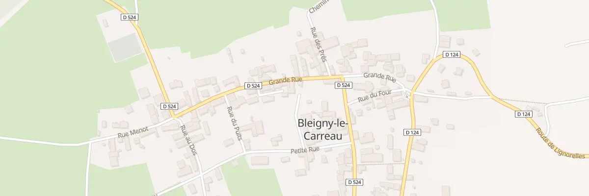 Plan du 5 Gr Grande Rue à Bleigny-le-Carreau
