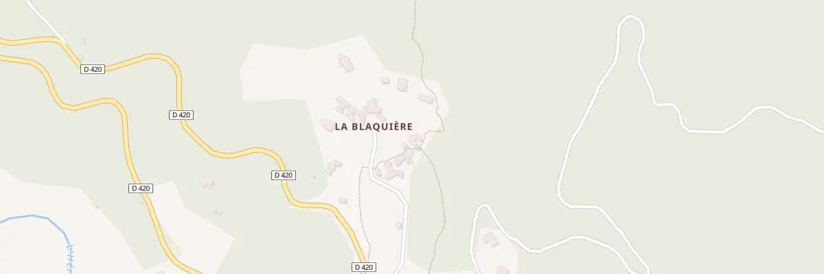 Plan du 5289 La Blaquiere à Saint-André-de-Majencoules
