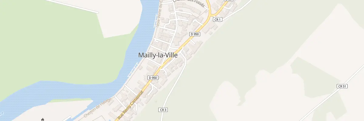 Plan du 1 Pl Joublot à Mailly-la-Ville