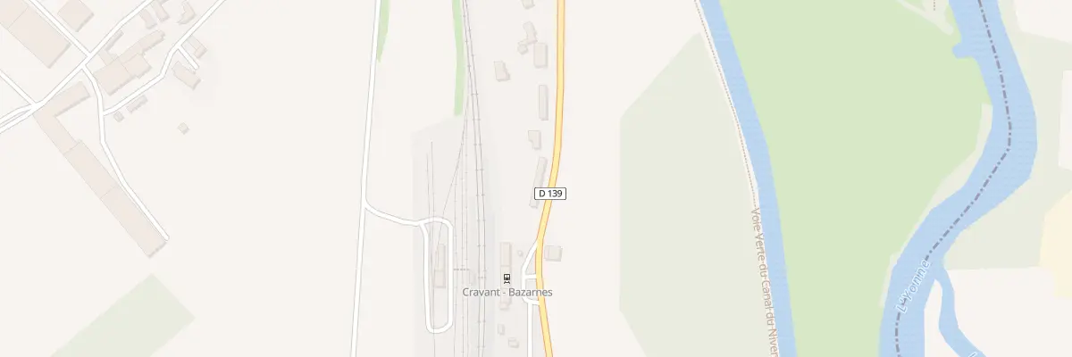 Plan du 30 Av de la Gare à Bazarnes