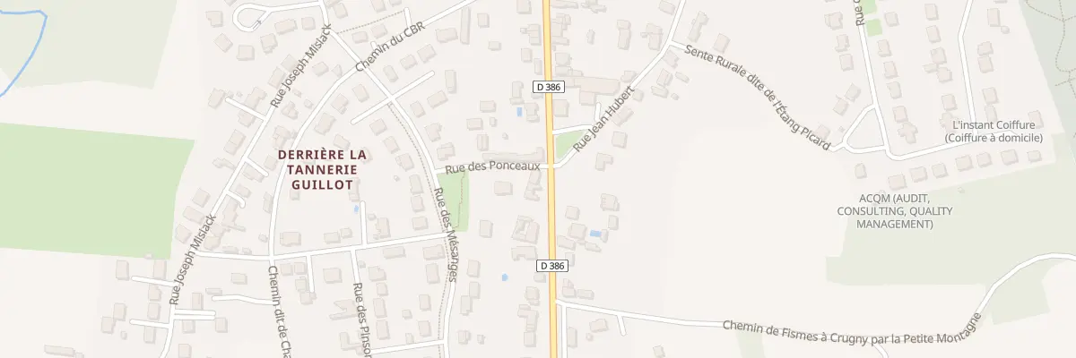 Plan du 34 Fg d’Epernay à Fismes