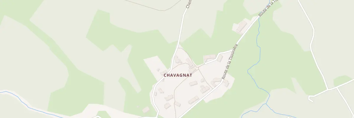 Plan du 5126 Chavagnat à Champétières