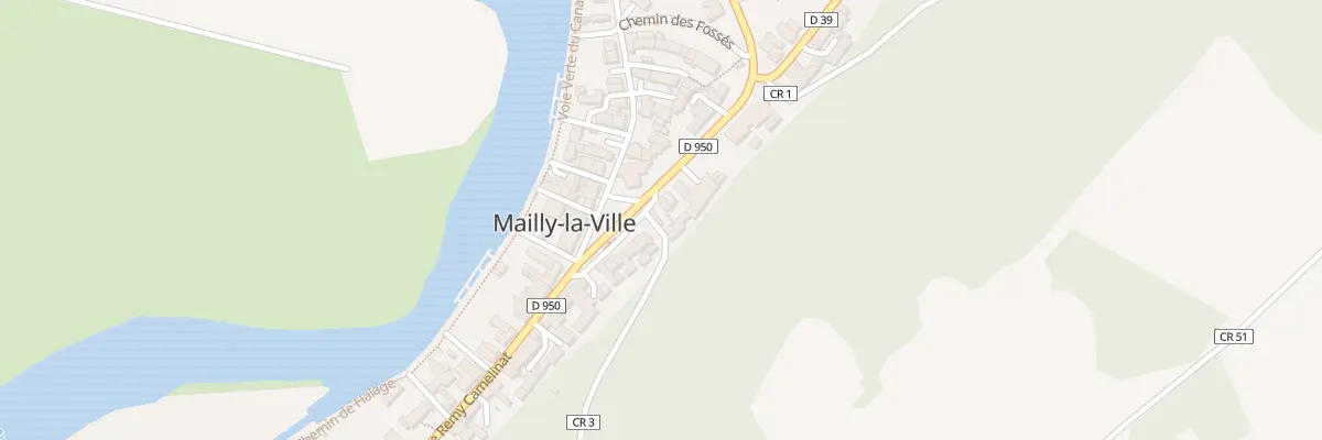 Plan du 10 Rue Remy Camelinat à Mailly-la-Ville