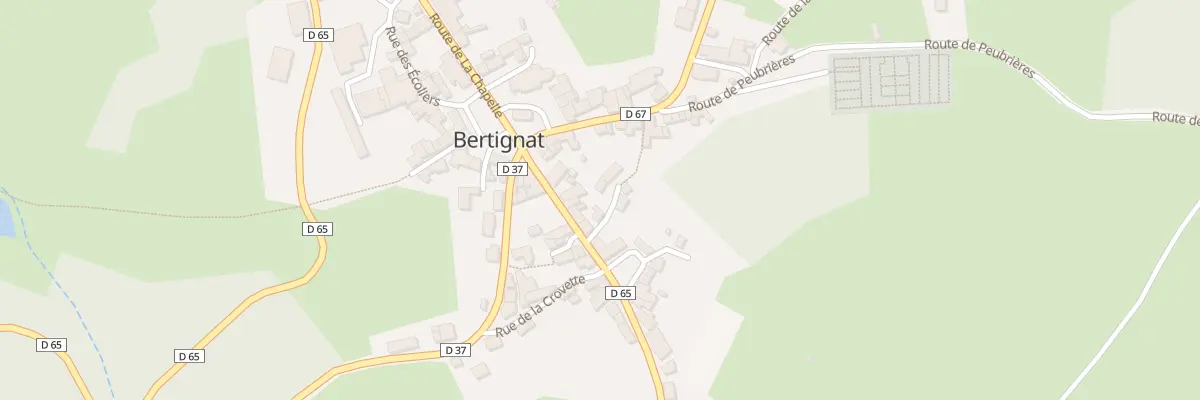 Plan du 5457 Le Bourg à Bertignat