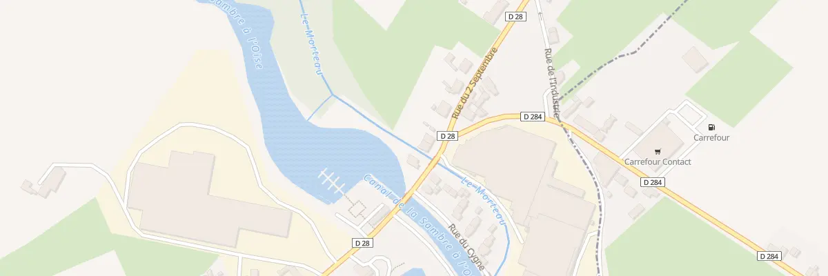 Plan du 1147 Rue du Gard à Étreux