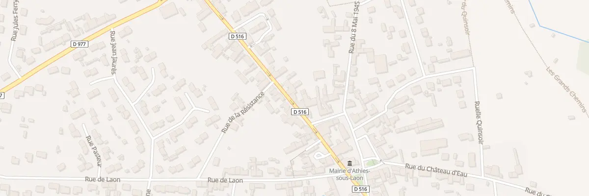Plan du 17 Rue des Ecoles à Athies-sous-Laon