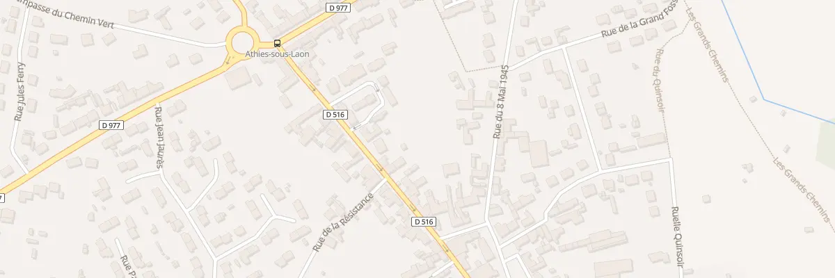 Plan du 11 Rue des Ecoles à Athies-sous-Laon