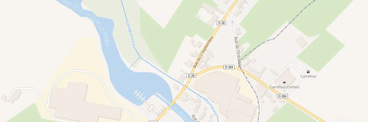Plan du 1189 Rue du Gard à Étreux