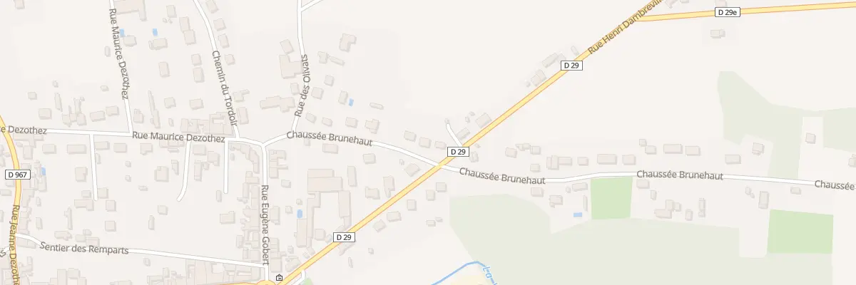 Plan du 13 La Chaussee Brunehaut à Fismes