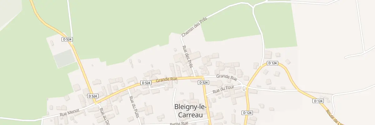 Plan du 1 Rue des Prés à Bleigny-le-Carreau