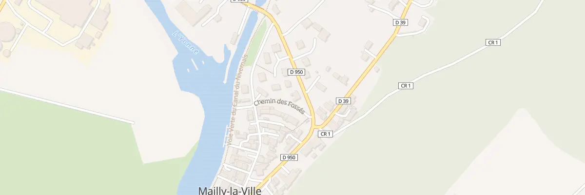 Plan du 5 Rue René Henry à Mailly-la-Ville