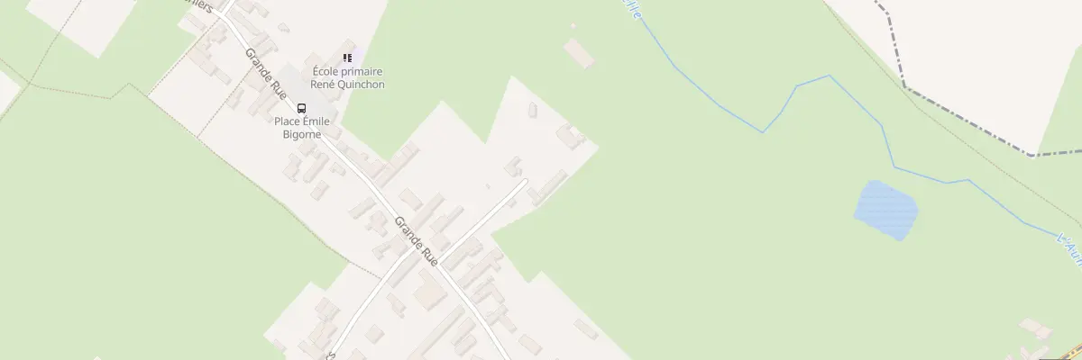Plan du 21 Rue Grande Rue à Frasnoy