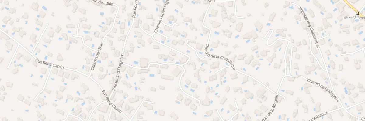 Plan du 211 Che de l’Equinoxe à Sète