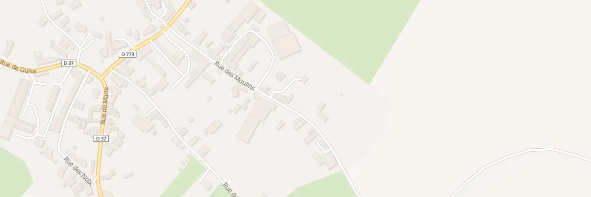 Plan du 17 Rue des Moulins à Puisieux-et-Clanlieu