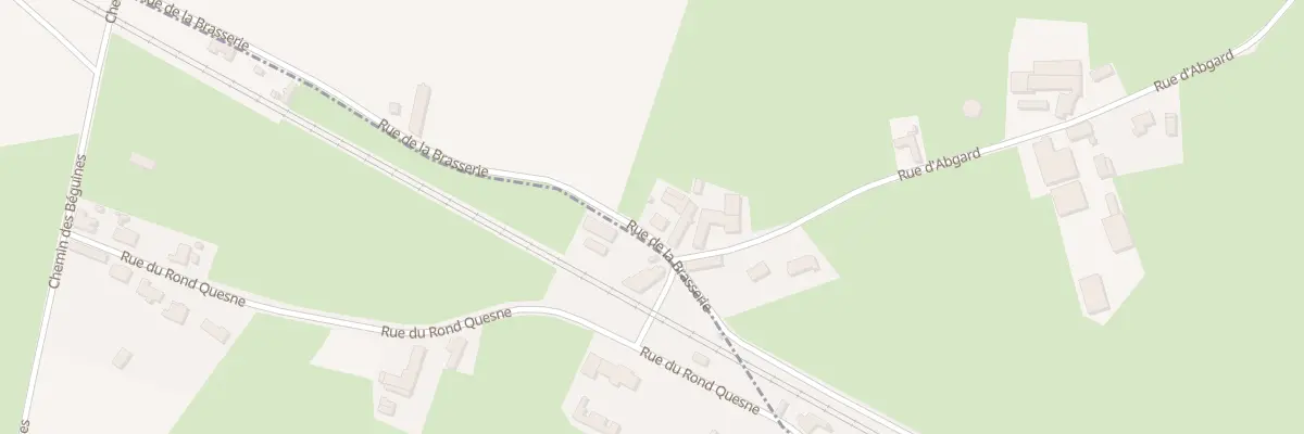 Plan du 97 Rue de la Brasserie à Villereau