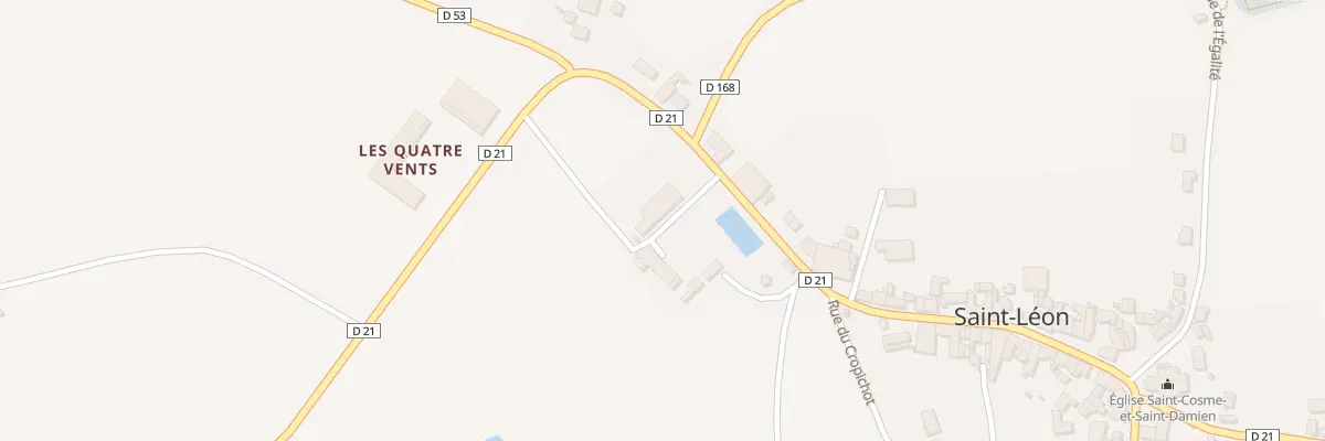 Plan du 5231 Lafont à Saint-Léon