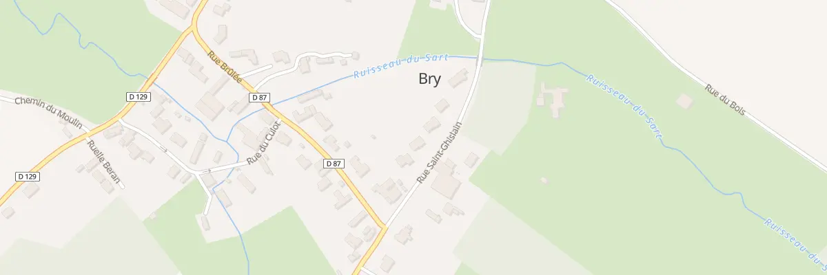 Plan du 14 Rue Saint-ghislain à Bry