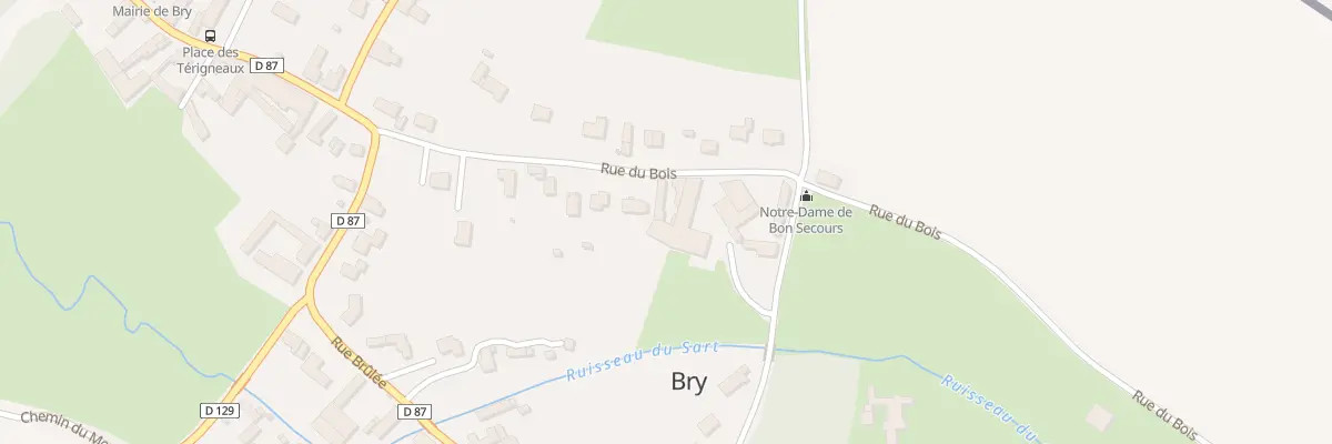Plan du 18 Rue du Bois à Bry