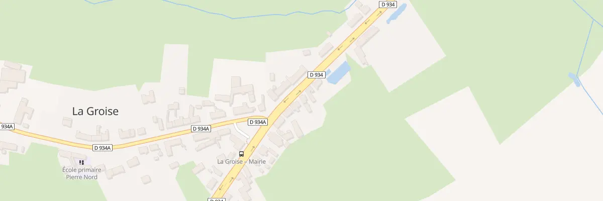 Plan du 8 Rue de Landrecies à La Groise
