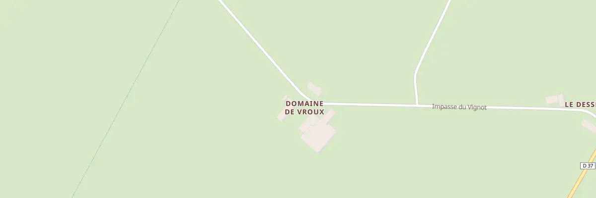 Plan du 19 Domaine de Vroux à Thaix