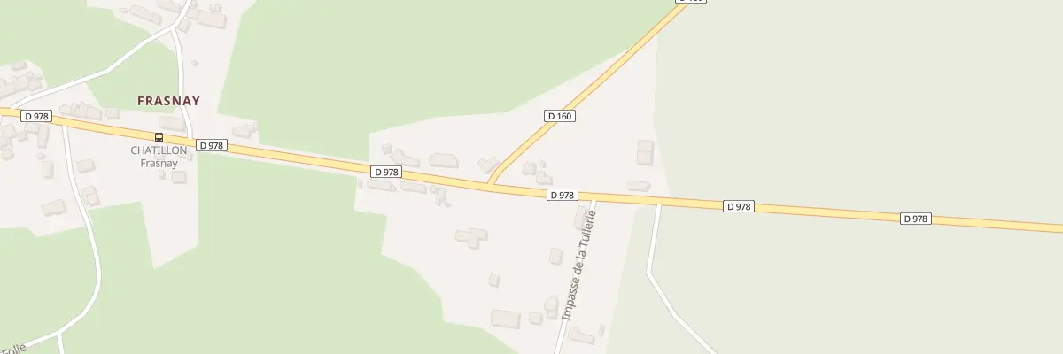 Plan du 96 Rte de Château Chinon à Châtillon-en-Bazois