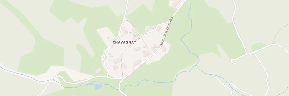 Plan du 5128 Chavagnat à Champétières
